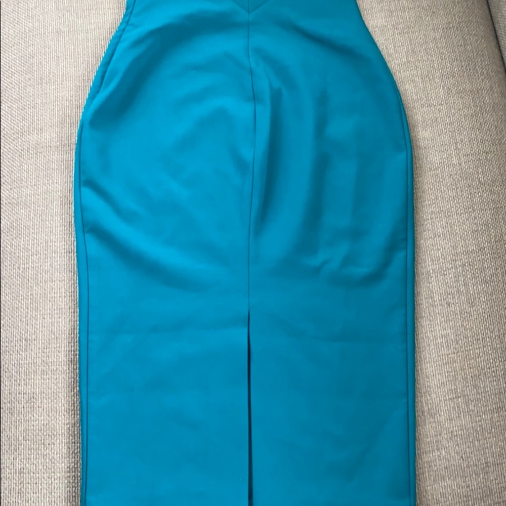NWOT Likely Turquoise Sleeveless Sheath Dress Sz00 - Picture 5 of 8